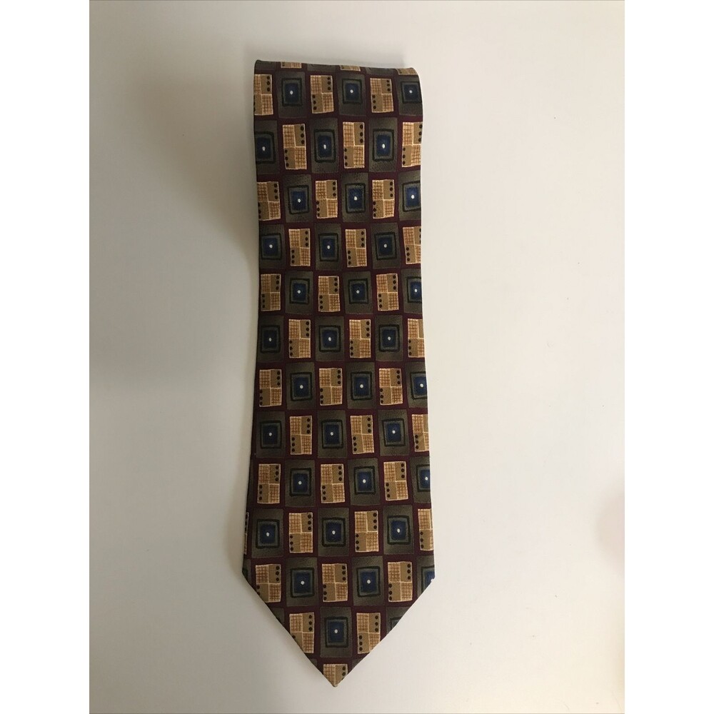 Louis Roth Necktie 100% Silk Multicolored Tie Men's
